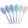 Spoons 6pcs Spoon Dinner Portable Chinese WonTon Soup Unbreakable Meal Reusable Kids For Home Restaurant