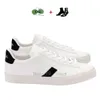 Nouveau VJA Français Brésil Vert Low Carbone Life v Organic Cotton Flats Platform Sneakers Femmes Casual Classic White Designer Mens Mands