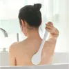 Spazzola per strofinare manico lungo spazzola da bagno per capelli morbidi asciugamano da bagno per adulti strofinare la schiena per fango non chiedere una spazzola da bagno per la schiena