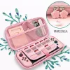 Tassen 2021 voor Nintendo Switch Case Bas Cute Pink Sakura Nintend Switch Lite Case Bag Nintendoswitch Cover Portable Pouch