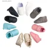 Pierwsze spacerowicze Moccasin First Walkers Noworodki Baby Baby Buty Prewalker Buty Baby Boy Girl Pu Tassel Wiselant Buty L240402