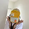 Shoulder Bags Carrot Canvas Women 2024 Casual Messenger Bag Style Ulzzang Small Square Literary Simple