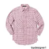 Diseñador 23 Otoño Invierno Nueva Moda CL Pequeño Fragante Tejido Camisa a cuadros Celebridad Mismo estilo Pareja Abrigo Mismo estilo para hombres y mujeres 6JFM