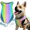 犬のアパレル冷却ベスト水気のための水蒸発調整可能なメッシュ屋外ペットの夏の服
