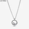 925 Sterling Silver Charm for S925 Silver Necklace Sparkling Heart Shape Round Temperament Female Personality Clavicle Chain DIY Accessories Basic Chain Necklace