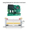 Swing/Sliding Gate PCB 220v AC 433 Mhz NC model for double motor Swing/Sliding gate motor Circuit board