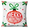 Kudde Xmas Printed Decorative Merry Christmas Santa Claus Home Decor Soffa Throw Pillows Happy Year Gift 45
