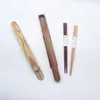 Japanska och koreanska kreativa bärbara träpinnar Pull-Out Type Original Träfärghopppinnar Box Fashionabla Vacker oberoende textur Tabeller