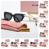 Luxury sunglasses 2024 3aaa Sunglasses for women Metal leg sunglass Prevent UVA UVB Cat Eye sunglass designer Designer glasses men Sunglasses