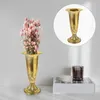 Vases Vintage Metal Flower Pot Centerpiece Vase Retro Iron Creative Plant Wedding Table Tabletop Decor