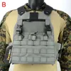 Hunting Jackets Tactical Chest Vest Suit Lightweight Vests Molle Quick Release Protective For Outdoor Military CS Combat