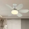 Taklampor 2 i 1 Electric Fan 6 Blades fläktar med LED 3 växel justerbar dimbar ljus timing för garagekontor