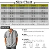 Męskie koszule na swobodne koszule 2024 Wybuchowy wybuch Amazon Express Piase Paspase Jacquard Fashion Loose Short-Sleeved Shirt