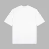 Homens camisetas Designer de alta versão P Família Primavera / Verão Peito Triângulo Manga Curta Pu Casal Casual Solto T-shirt T-shirt para homens e mulheres UEQI