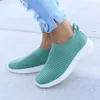 Casual Shoes Women Vulcanize 2024 Fashion Slip on Sock Female Mesh Sneakers andningsbara bekväma Zapatos Mujer