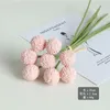 Decorative Flowers Artificial Huang Jinqiu Chrysanthemum Bundle Ins Nordic Home Decoration Layout Dandelion 9 Sticks.