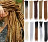 5 stks 20 inch Handgemaakte Dreadlocks Extensions Reggae Gehaakte HipHop Synthetische Dreads Gehaakte Vlechten Haar Voor Mode Wom1506433