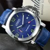 Mens Watches Designer Fashion for Mechanical Famous Fat Sea Leather Italy Sport Wristwatch Style