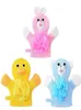 4Colors Animals Style prysznicowe ręczniki Tkanina Słodka Dzieci Baby Shower Bath Ręcznik Kąpienia Gąbka Skrawek Siek Bathing4193149