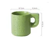 Mugs 350ml Minimalist Ceramics Mug High Beauty Home Ceramic Water Cup Personality Office Coffee Breakfast Milk