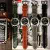 Projektant zegarek zegarek dla mężczyzn Mechaniczne zegarki Automatyczny ruch Sapphire Mirror 47 mm gumowe opaski zegarkowe zegarek wysokiej jakości Weng