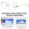 Sunglasses Classic Anti-Blue Light Glasses Women Men Oversized Optical Frame Eye Protection Ultra Eyeglasses Office Computer Goggles