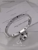 Bracelet Carter pour femme avec logo de marque original de haute qualité 1to1 Bracelet en céramique noire avec diamants S925 plaqué or et argent Bracelet subtil Collection de bijoux