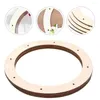 Frames Wooden Wreath Frame Rings For Crafts Metal Supplies Round Loop Forms Flower Wreaths Front Door