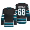 2024 2025 Hockey Alternate 68 Mike Hoffman Jerseys 72 William Eklund 11 Luke Kunin 18 Filip Zadina 29 Mackenzie Blackwood 64 Mikael Granlund 20 Fabian Zetterlund