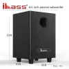 Speakers Desktop Independent Bass Passive Subwoofer Home Theater Sound System 6.5inch Speakers 100w High Power with Home Power Amplifier