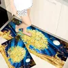 Carpets Print Non-slip Kitchen Mat Carpet Floor Washable Home Entrance Living Room Door Bedroom Rug