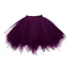 Jupes Femmes Jupe Tulle Plissé À Volants Court Adulte Danse Mini Tutu Robe Ballet Faldas Para Mujeres