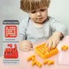 Blocks Mini Children Plastic Blocks Puzzle Box Game Brain Teasers Toy Intelligence 3D Montessori Educational Gift Party Favor for Kids 240401