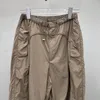 Women's Pants Cargo Ultra-thin Fabric In Summer Is Not Stuffy Trouser Leg Waist Adjustable Design