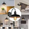 Wall Lamp American Complex Personality Creative Wrought Iron Industrial Style Restaurant Explosion Model Entrance Hallway Lamps