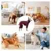 Vestuário para cães roupas de inverno pet colete elástico 4 pernas totalmente coberto elástico alto colarinho cor sólida gola alta onesie para animais de estimação suprimentos