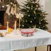 Bouteilles de stockage décorations de noël boîte à biscuits conteneurs porte-bonbons boîtes en étain sucrées avec couvercles enfant