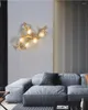 Wall Lamp Modern Gold For Living Room Decor Home Bedroom Luxury Hallway Lighting Fixture Bedside Led Crystal Light