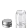 50st 30/50/60/80 ml plastmat container kök spannmål dispenser matlagring container flaska kosmetiska klara burkar med lock