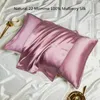 Natural 22 Momme 100 Mulberry Silk pillowcase Pillow Case 48x74cm y240325