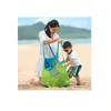 Foreign trade beach bag children's toys fast storage bag sand digging tool bag mesh bag beach mesh bag spot