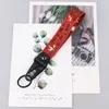 Llaveros Lanyards Varios tipos de dibujos animados Cool Key Tag Bordado Fobs para motocicletas Coches Bolsa Mochila Llavero Moda Anillo Gi Ot2Ex