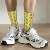 Herrensocken, Kompression, Cartoon-Bohnen, Retro, Harajuku, Gemüse, Party, Straßenstil, Neuheit, nahtlos, Crew, verrückte Socken, Geschenk, bedruckt