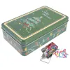 Storage Bottles Tinplate Box Christmas Goodies Candy Containers Cookie Tins With Lids Supplies Biscuit