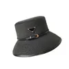 Travel Men Hat Black Summer Beach Hats for Women Summer Beach Outdoors Fish Casquette Homme Znakomity list drukowane luksusowe czapki słomkowe splot pj088 H4