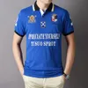 POLO d'été pour hommes, T-shirt à manches courtes en pur coton, col rabattu et détails brodés, créant une nouvelle expérience de tenue décontractée haut de gamme.