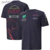 F1 Tシャツフォーミュラレーシングチームサマーショートスリーブカスタムファンプラスサイズクイックドライ通気性2AHE