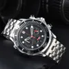 High Quality Ocean Brand Mens Watches Stainless Steel Multifunctional Male Quartz Analog Watches Reloj Montre Relojes