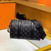 أعلى جودة مصمم للرجال متعددة الاستخدامات PU حقيبة Bagshoulder Crossbody حقيبة