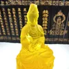 Statuette decorative Guanyin Bodhisattva Statua Resina di alta qualità Decorazione domestica Ornamenti Feng Shui Regalo di fascia alta Buddha Consegna gratuita